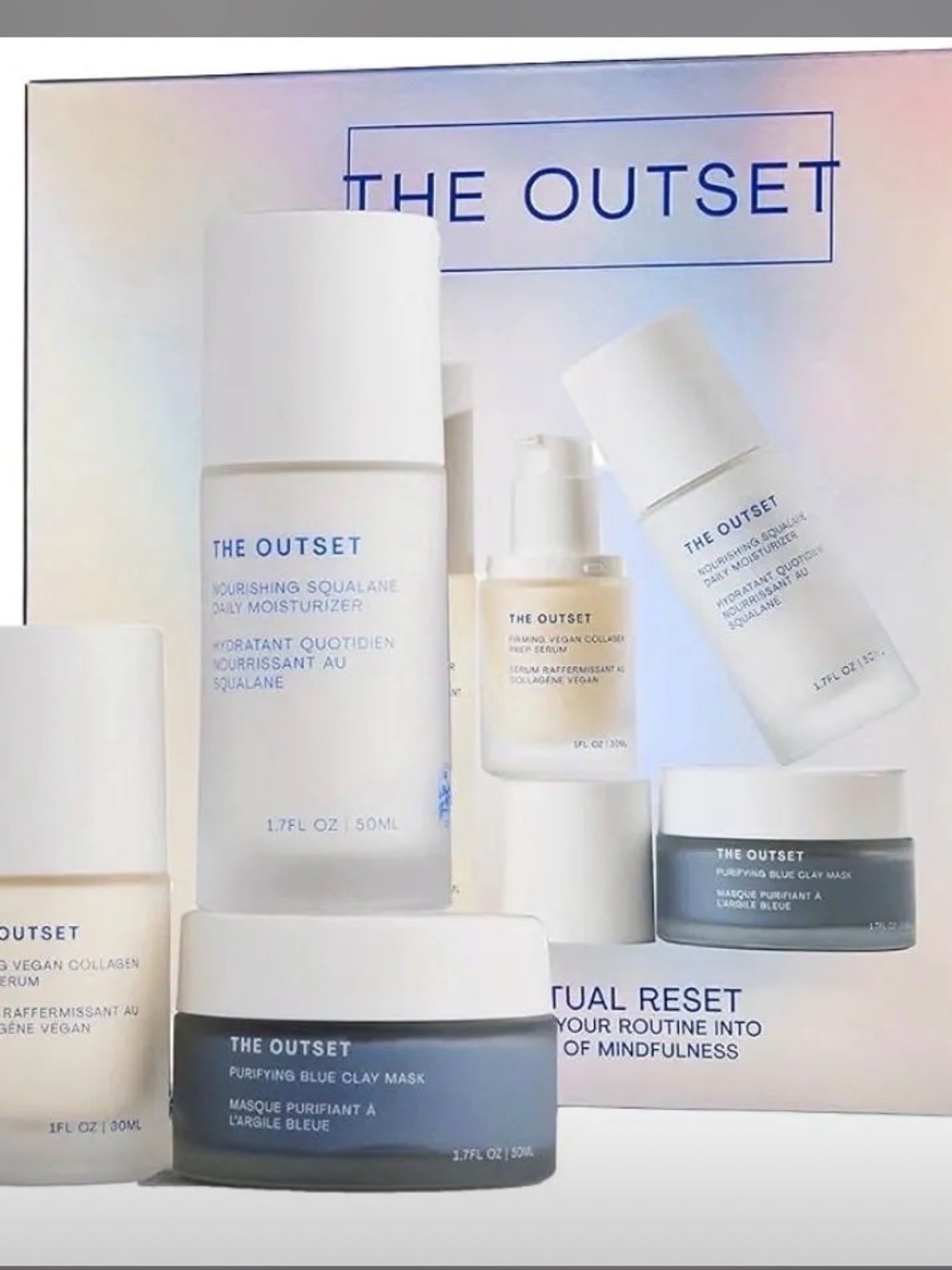 The Outset Ritual Reset Skincare Kit MSRP $125-$151
